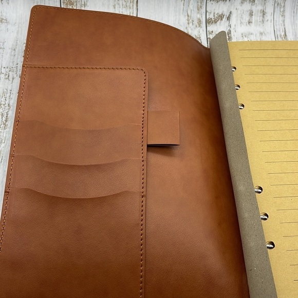 Mushroom PU Leather Journal, Brown, NWOT - Picture 9 of 14